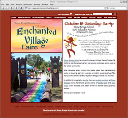 Stone Bridge School' Enchated Village Faire
