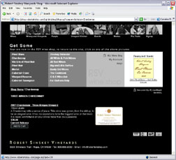 Robert Sinskey Shop